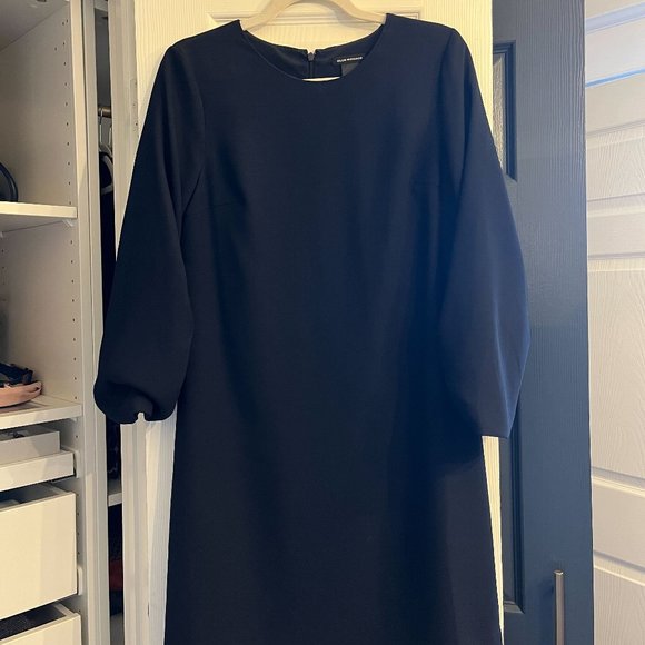 Club Monaco Navy Blue Luciena Dress (Size 6) - Picture 1 of 3